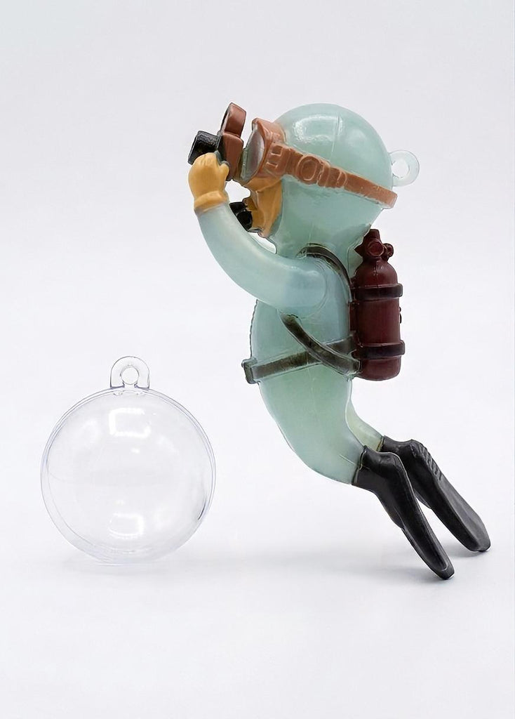 Fish Tank Accessories Scuba Diver