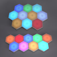 Hexagon Tap Lights (10 pack)