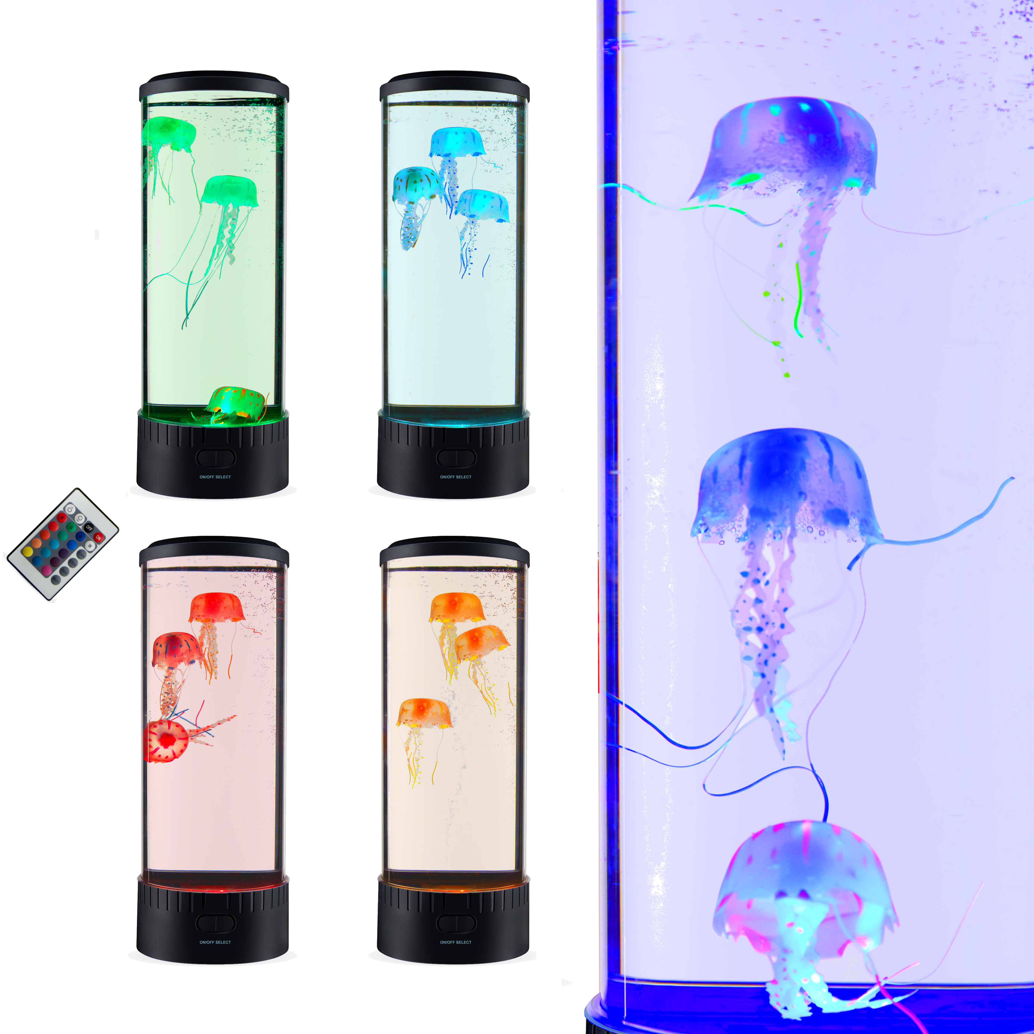 Large LED Jellyfish Lamp